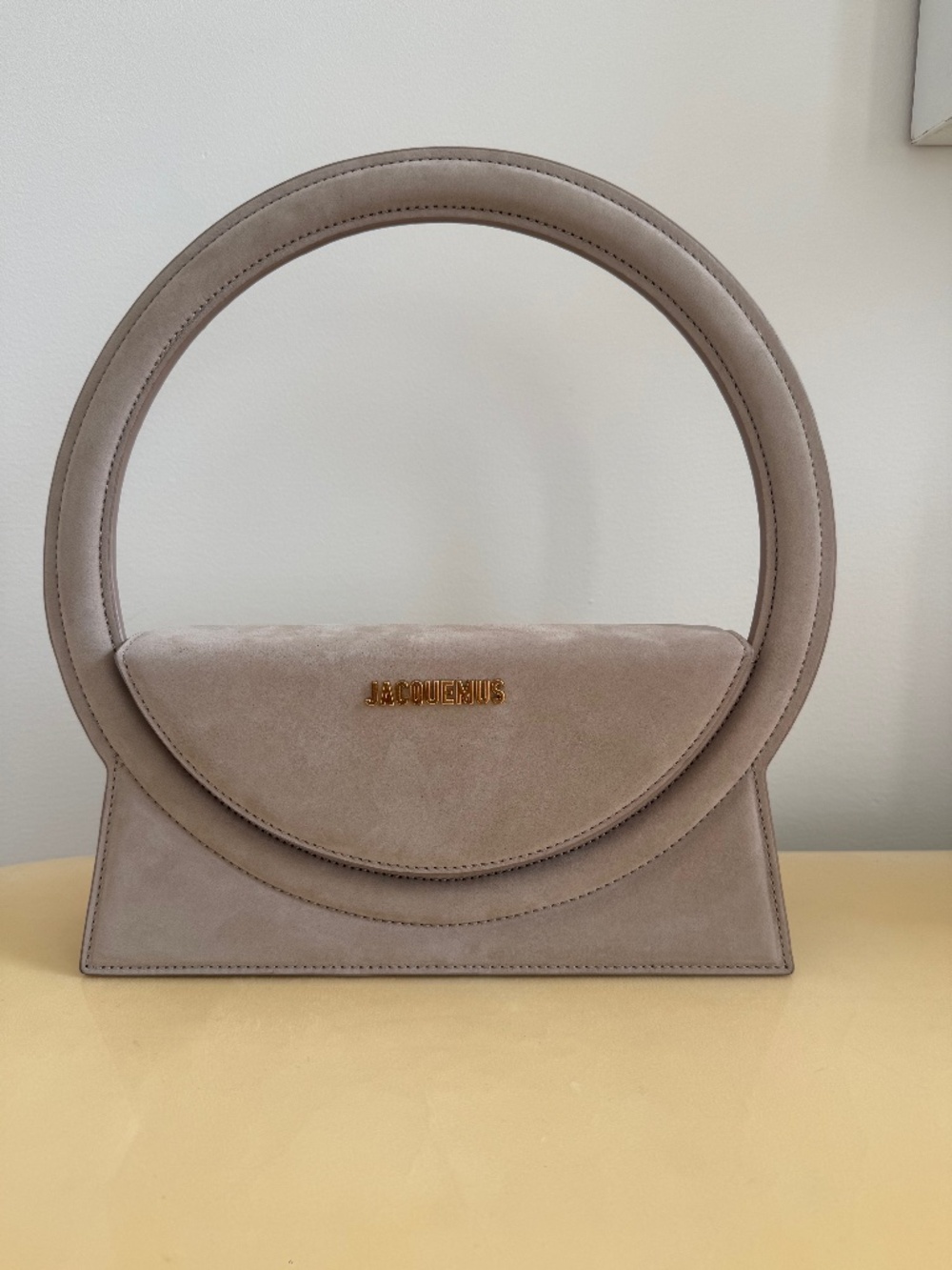 Jacquemus Circular Top-Handle Bag